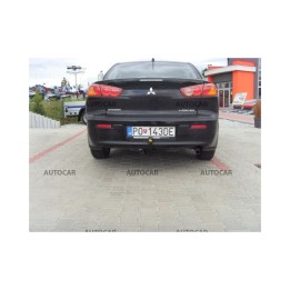 Cârlig de Remorcare, Auto-Hak, Sistem Demontabil Vertical, Mitsubishi Lancer 4 Uși 2008 - 2012 - EDK.ro