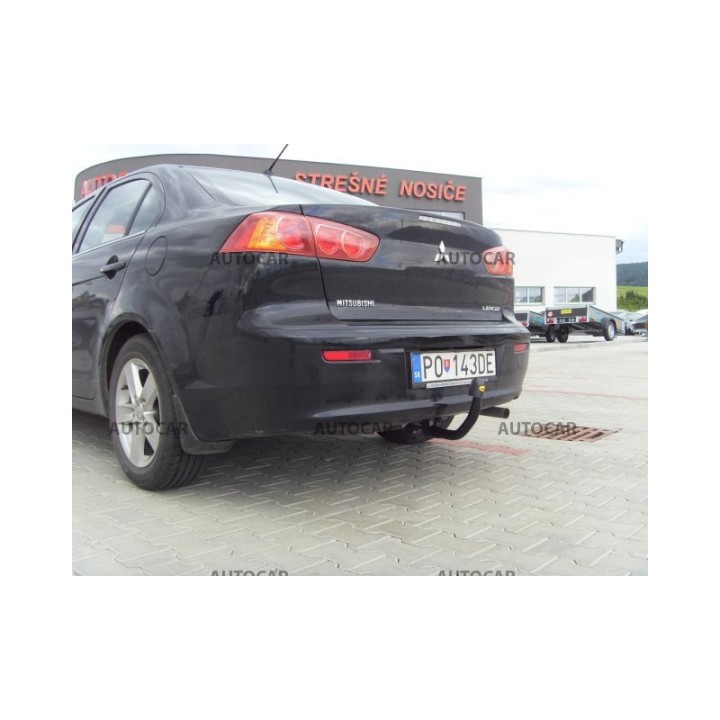 Cârlig de Remorcare, Auto-Hak, Sistem Demontabil Vertical, Mitsubishi Lancer 4 Uși 2008 - 2012 - EDK.ro