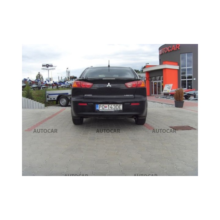 Towbar, Auto-Hak, Vertical Detachable System, Mitsubishi Lancer 4-Door 2008 - 2012 - EDK.ro