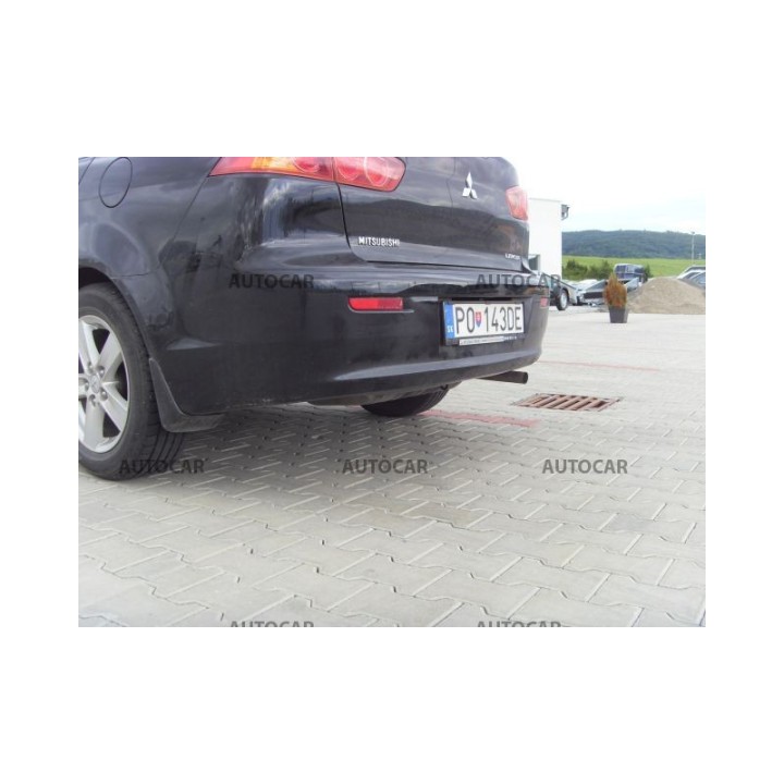 Towbar, Auto-Hak, Vertical Detachable System, Mitsubishi Lancer 4-Door 2008 - 2012 - EDK.ro