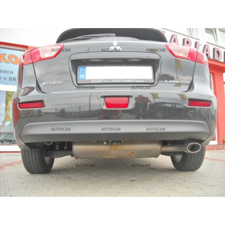Cârlig de Remorcare, Auto-Hak, Sistem Demontabil Vertical, Mitsubishi Lancer 4 Uși 2008 - 2012 - EDK.ro