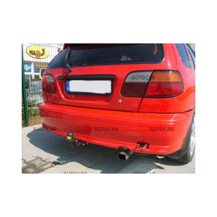 Towbar, Auto-Hak, Semi-Detachable System, Nissan Almera 3/5-Door 1995 - 2000 - EDK.ro