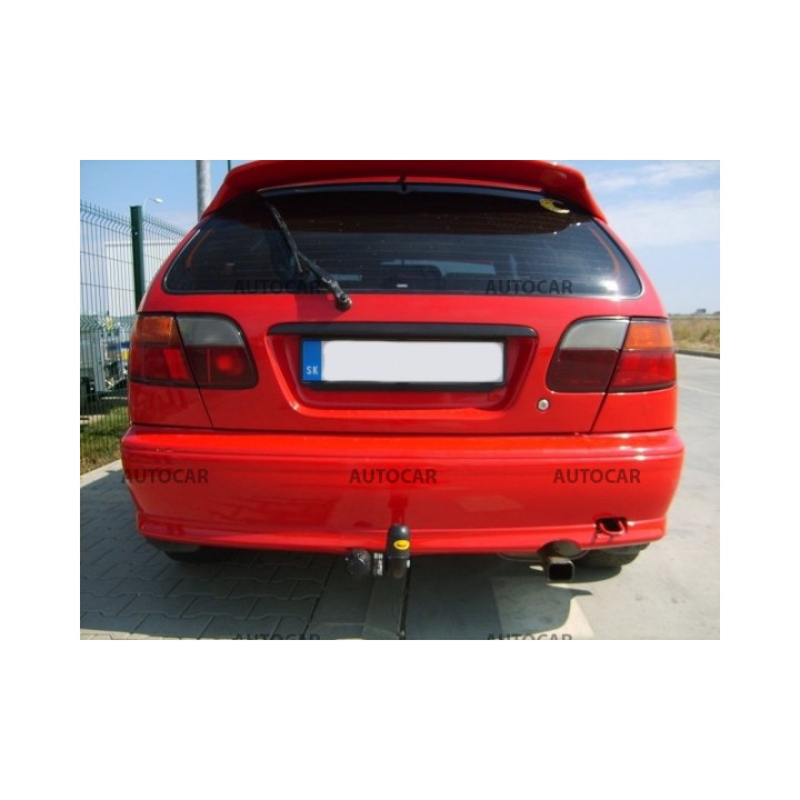 Cârlig de Remorcare, Auto-Hak, Sistem Semi-Demontabil, Nissan Almera 3/5 Uși 1995 - 2000 - EDK.ro