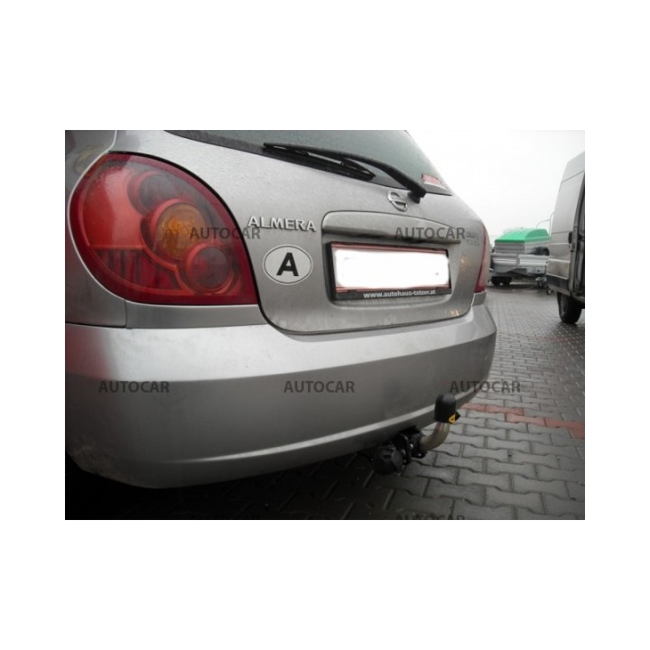 Cârlig de Remorcare, Auto-Hak, Sistem Demontabil Automat, Nissan Almera 3/5 Uși 2000 - 2006 - EDK.ro