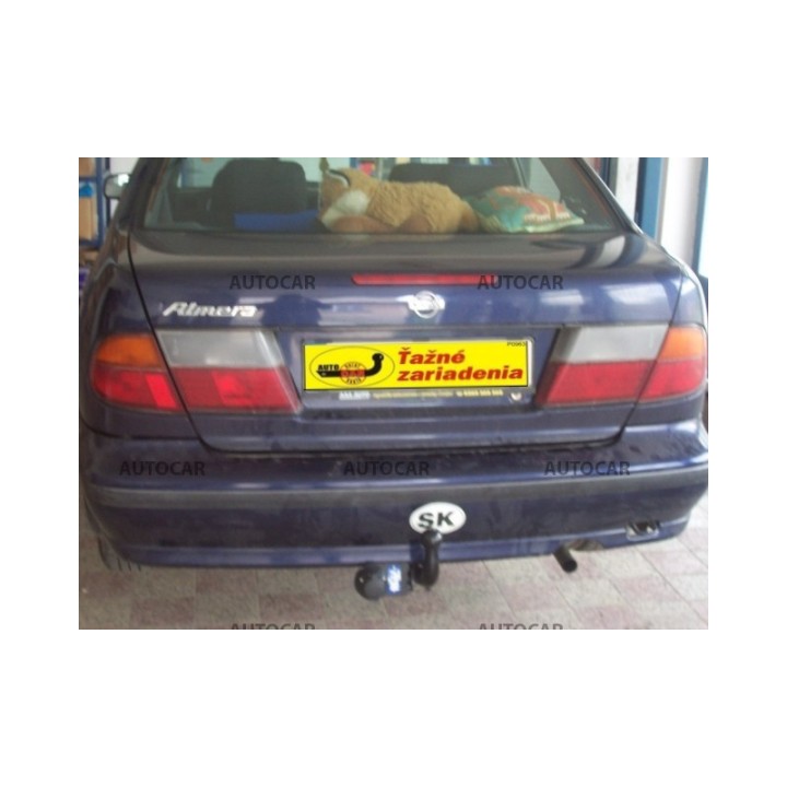Cârlig de Remorcare, Auto-Hak, Sistem Semi-Demontabil, Nissan Almera 4 Uși 1995 - 2000 - EDK.ro