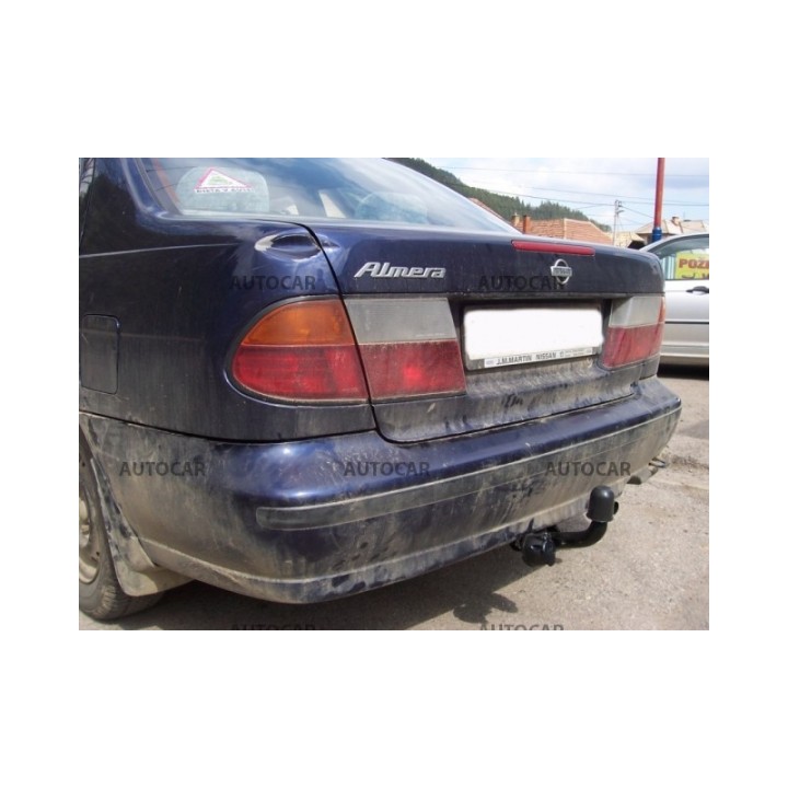 Towbar, Auto-Hak, Semi-Detachable System, Nissan Almera 4-Door 1995 - 2000 - EDK.ro