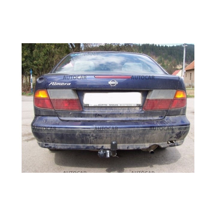 Cârlig de Remorcare, Auto-Hak, Sistem Semi-Demontabil, Nissan Almera 4 Uși 1995 - 2000 - EDK.ro