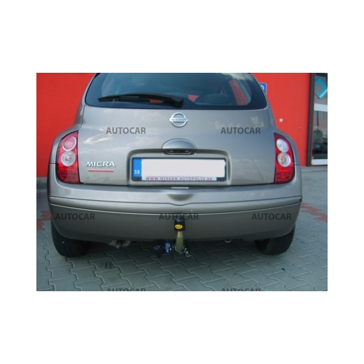 Cârlig de Remorcare, Auto-Hak, Sistem Demontabil Automat, Nissan Micra 3/5 Uși 2003 - 2010 - EDK.ro