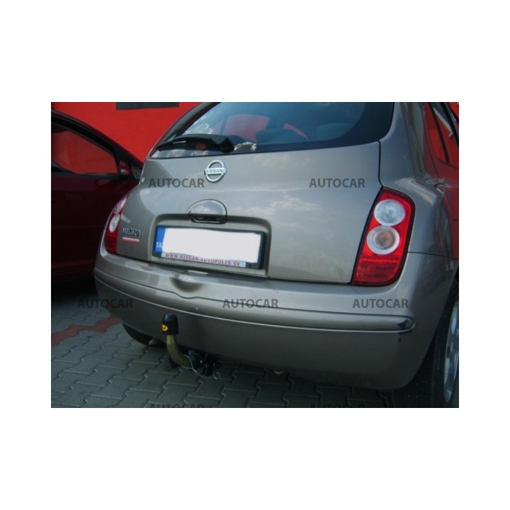 Cârlig de Remorcare, Auto-Hak, Sistem Demontabil Automat, Nissan Micra 3/5 Uși 2003 - 2010 - EDK.ro