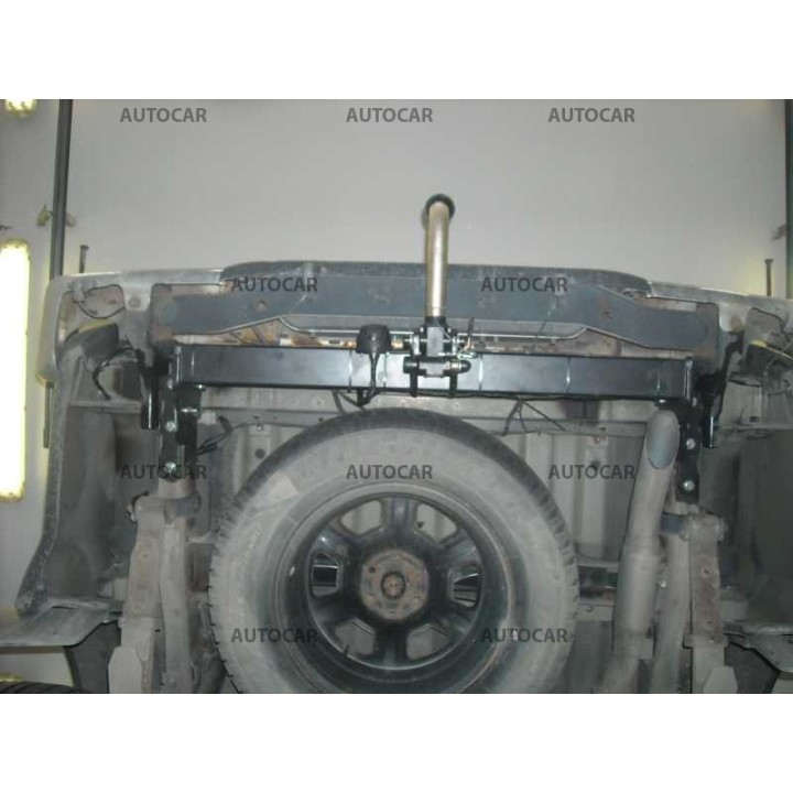 Cârlig de Remorcare, Auto-Hak, Sistem Demontabil Automat, Nissan Navara 2005 - 2015 - EDK.ro