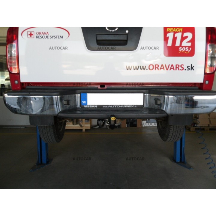 Towbar, Auto-Hak, Semi-Detachable System, Nissan Navara 2005 - 2015 - EDK.ro