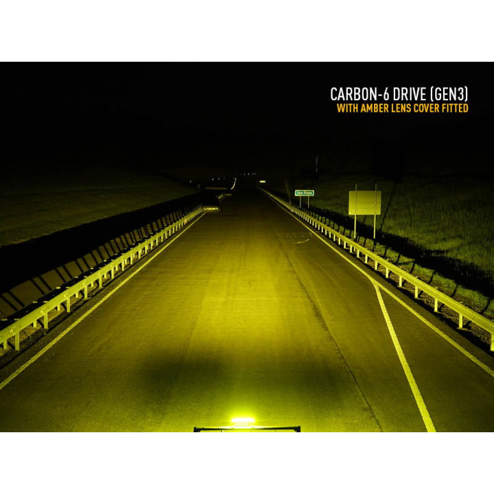 Capac Lentilă, Lazer Lamps Amber Carbon 6 Gen3 - EDK.ro