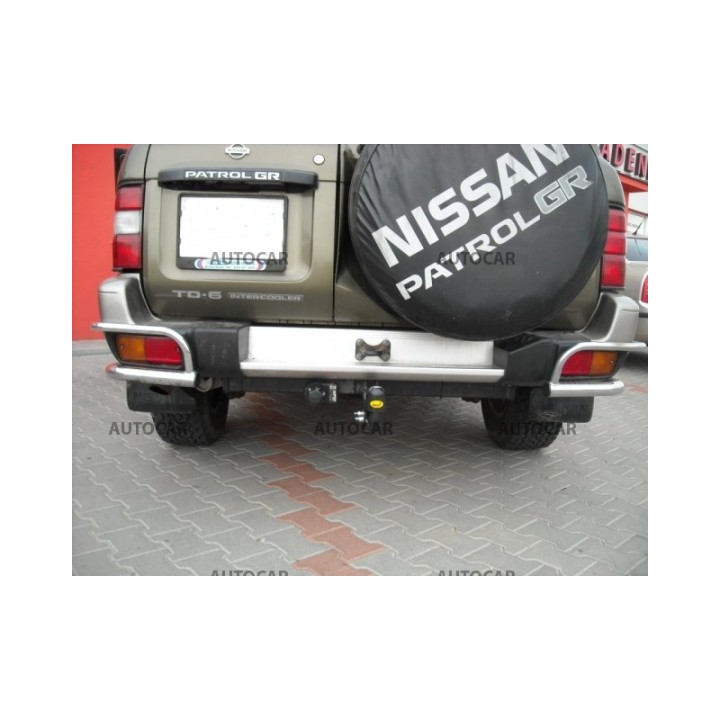 Towbar, Auto-Hak, Semi-Detachable System, Nissan Patrol 3/5-Door 1998 - 2004 - EDK.ro