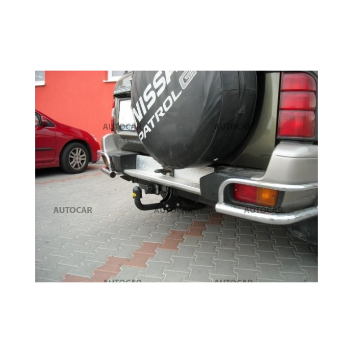 Cârlig de Remorcare, Auto-Hak, Sistem Semi-Demontabil, Nissan Patrol 3/5 Uși 1998 - 2004 - EDK.ro