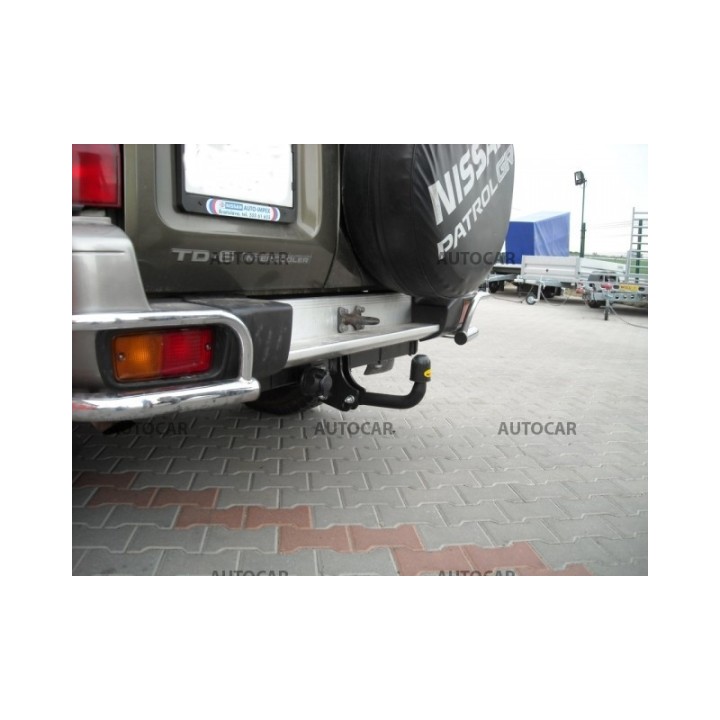Cârlig de Remorcare, Auto-Hak, Sistem Semi-Demontabil, Nissan Patrol Y61 3/5 Uși 1998 - 2004 - EDK.ro