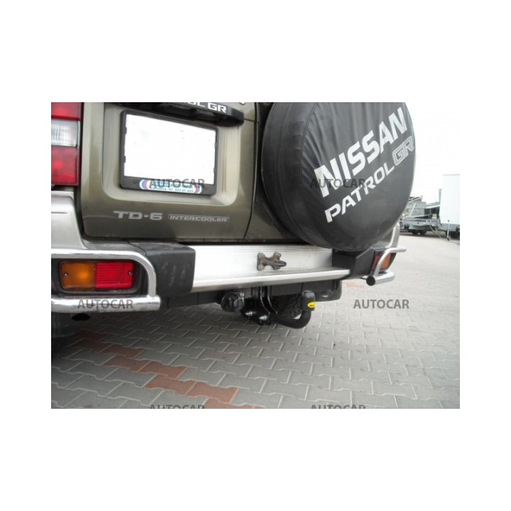 Cârlig de Remorcare, Auto-Hak, Sistem Semi-Demontabil, Nissan Patrol 3/5 Uși 1998 - 2004 - EDK.ro