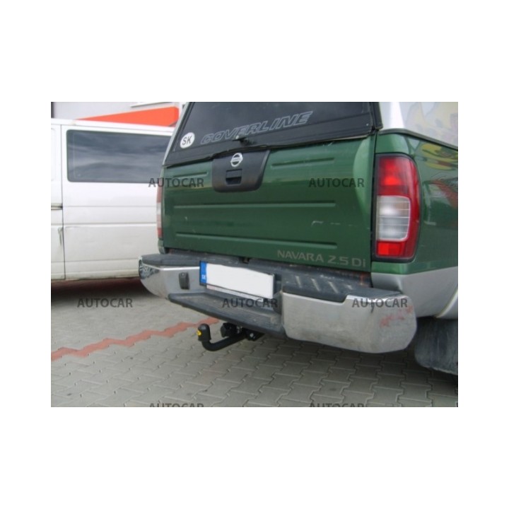 Towbar, Auto-Hak, Semi-Detachable System, Nissan Navara Pickup 4x4 2008 - Present - EDK.ro