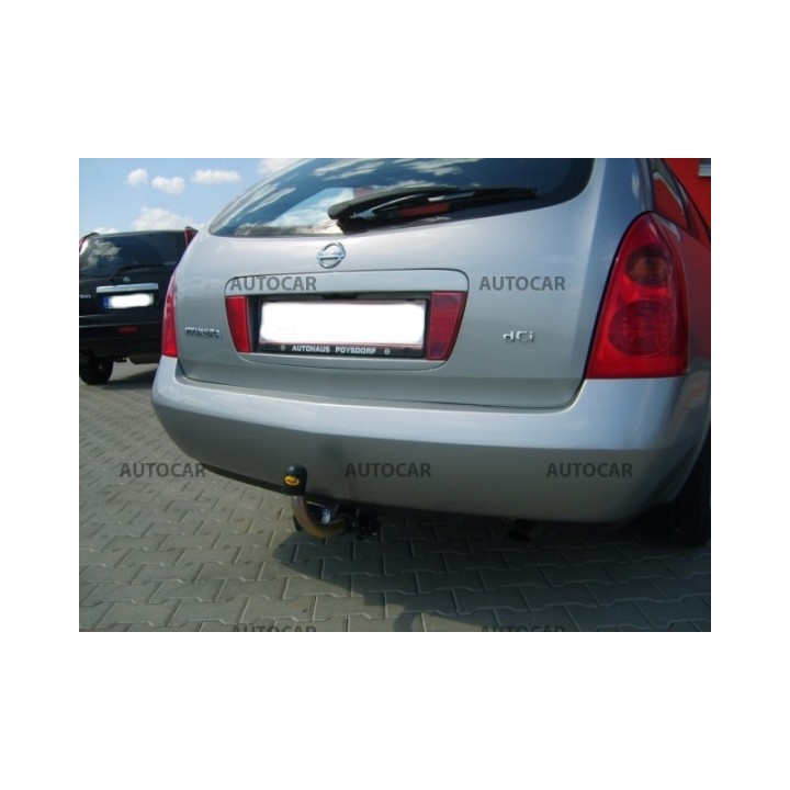 Cârlig de Remorcare, Auto-Hak, Sistem Demontabil Automat, Nissan Primera Combi 2002 - Prezent - EDK.ro