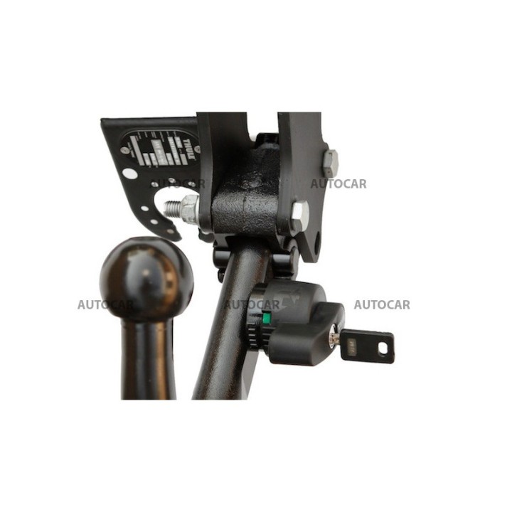 Cârlig de Remorcare Detașabil Vertical cu Cheie, Brink SUV ( Z 50 Z 51 ), Nissan Murano 2004 - 2014 - EDK.ro