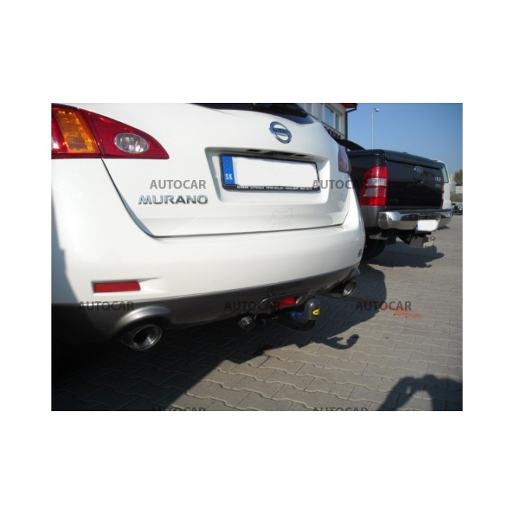 Vertical Detachable Towbar with Key, Brink SUV ( Z 50 Z 51 ), Nissan Murano 2008 - 2014 - EDK.ro