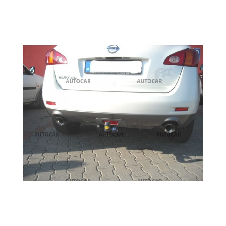 Vertical Detachable Towbar with Key, Brink SUV ( Z 50 Z 51 ), Nissan Murano 2008 - 2014 - EDK.ro