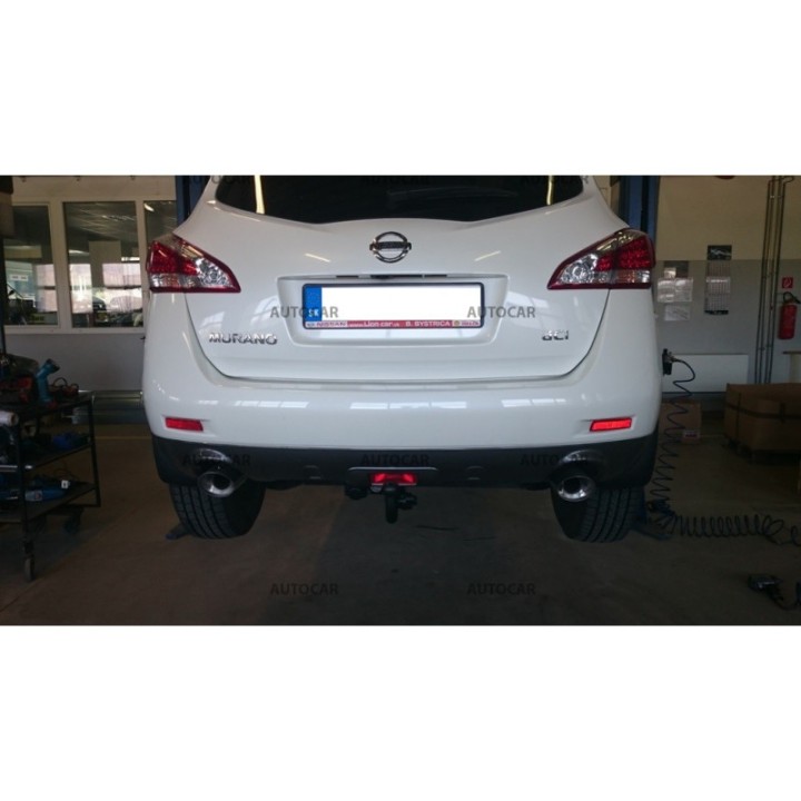 Vertical Detachable Towbar with Key, Brink SUV ( Z 50 Z 51 ), Nissan Murano 2004 - 2014 - EDK.ro