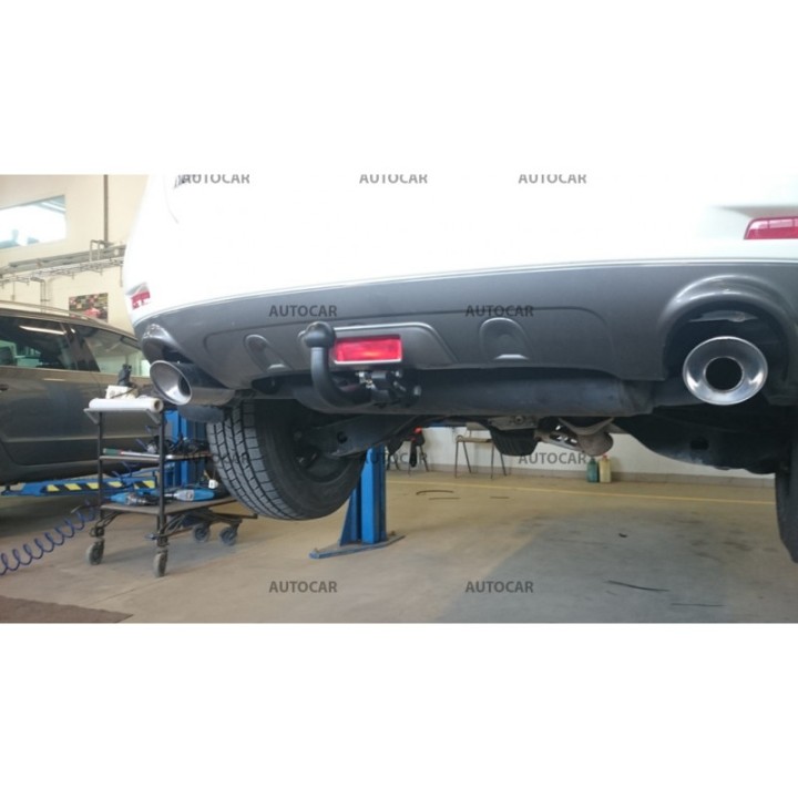 Vertical Detachable Towbar with Key, Brink SUV ( Z 50 Z 51 ), Nissan Murano 2004 - 2014 - EDK.ro