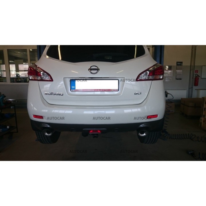 Vertical Detachable Towbar with Key, Brink SUV ( Z 50 Z 51 ), Nissan Murano 2008 - 2014 - EDK.ro