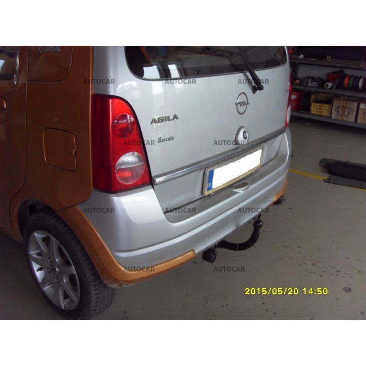Towbar, Auto-Hak, Automatic Detachable System, Opel Agila 5-Door 2002 - 2008 - EDK.ro