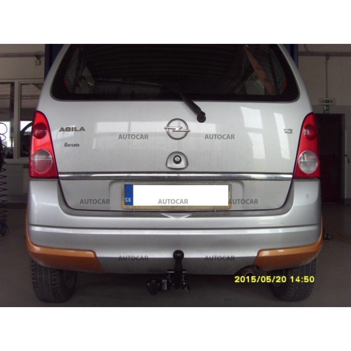 Towbar, Auto-Hak, Automatic Detachable System, Opel Agila 5-Door 2002 - 2008 - EDK.ro