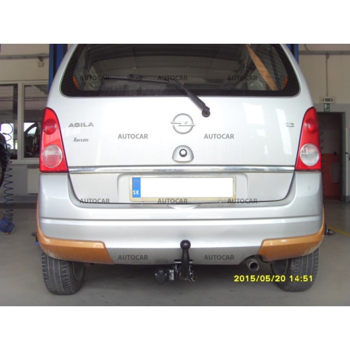Towbar, Auto-Hak, Automatic Detachable System, Opel Agila 5-Door 2002 - 2008 - EDK.ro