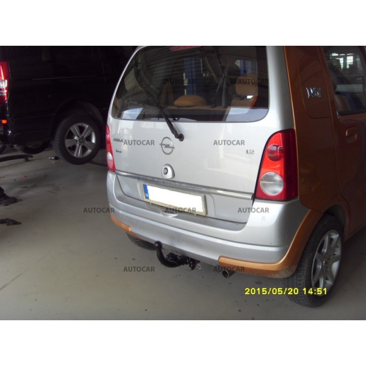 Towbar, Auto-Hak, Automatic Detachable System, Opel Agila 5-Door 2002 - 2008 - EDK.ro