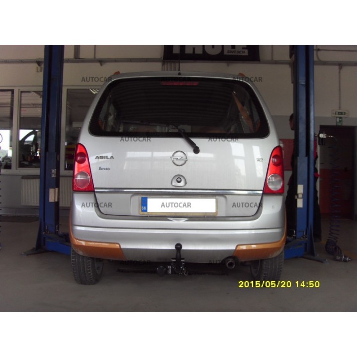 Towbar, Auto-Hak, Automatic Detachable System, Opel Agila 5-Door 2002 - 2008 - EDK.ro