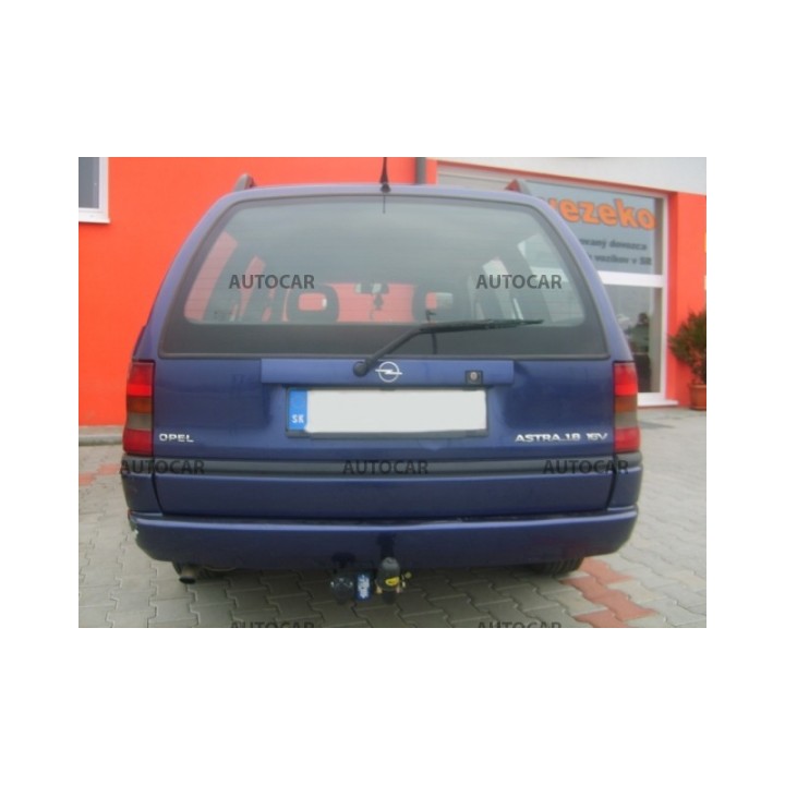 Towbar, Auto-Hak, Semi-Detachable System, Opel Astra Station Wagon 1991 - 2002 - EDK.ro