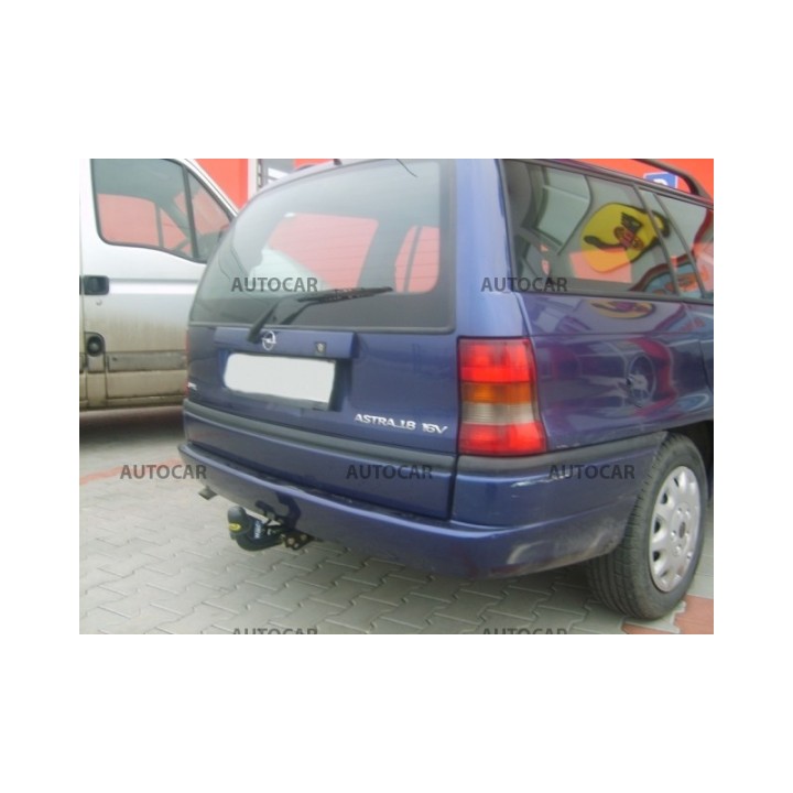 Towbar, Auto-Hak, Semi-Detachable System, Opel Astra Station Wagon 1991 - 2002 - EDK.ro