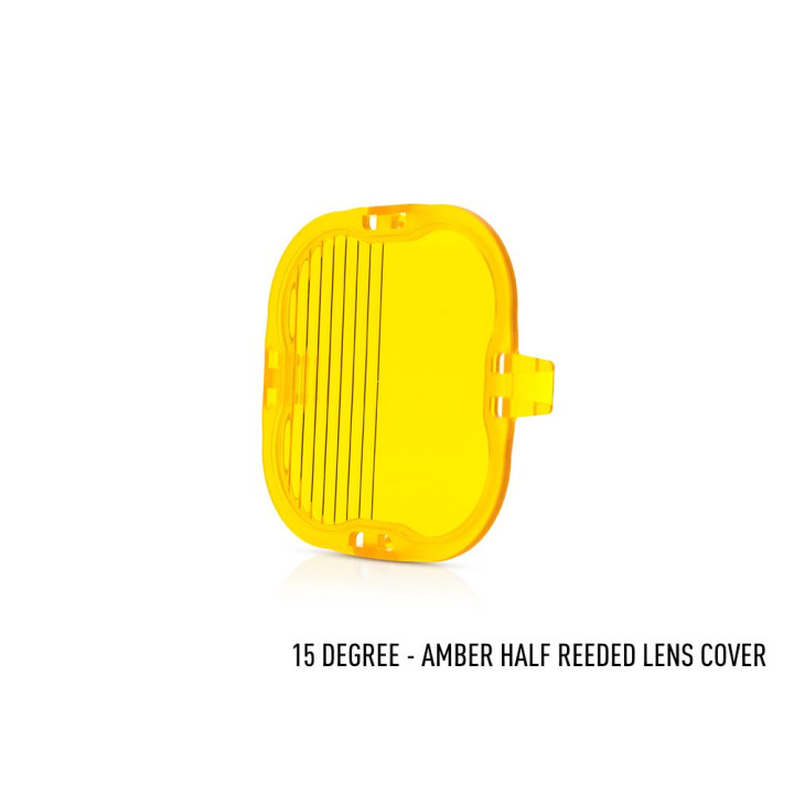 Lens Cap, Lazer Lamps Semi Reeded Amber 15 degrees for RP series and Utility 50/80 HD - EDK.ro