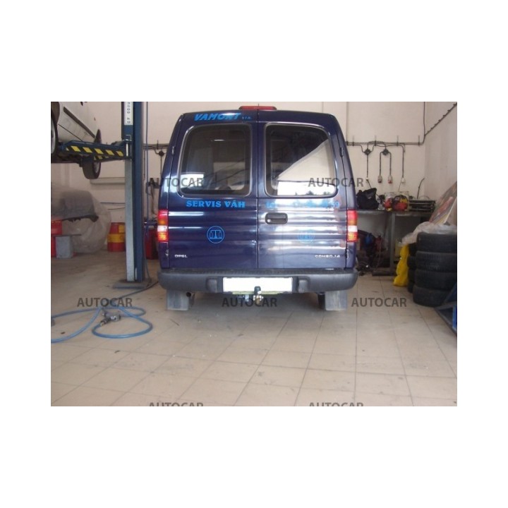 Towbar, Auto-Hak, Semi-Detachable System, Opel Combo Pickup 1995 - 2001 - EDK.ro