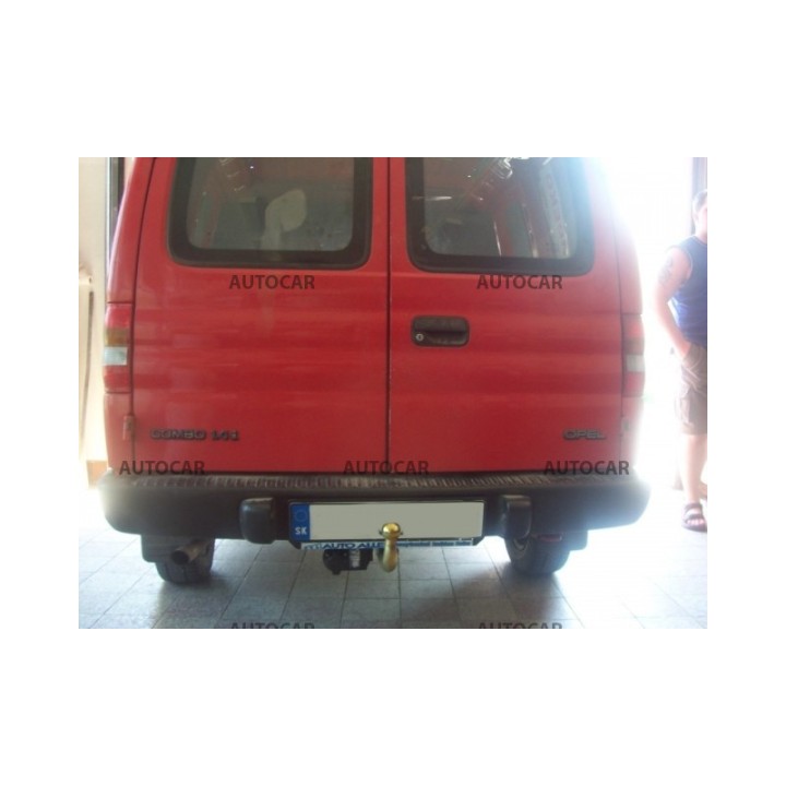Towbar, Auto-Hak, Semi-Detachable System, Opel Combo Pickup 1995 - 2001 - EDK.ro