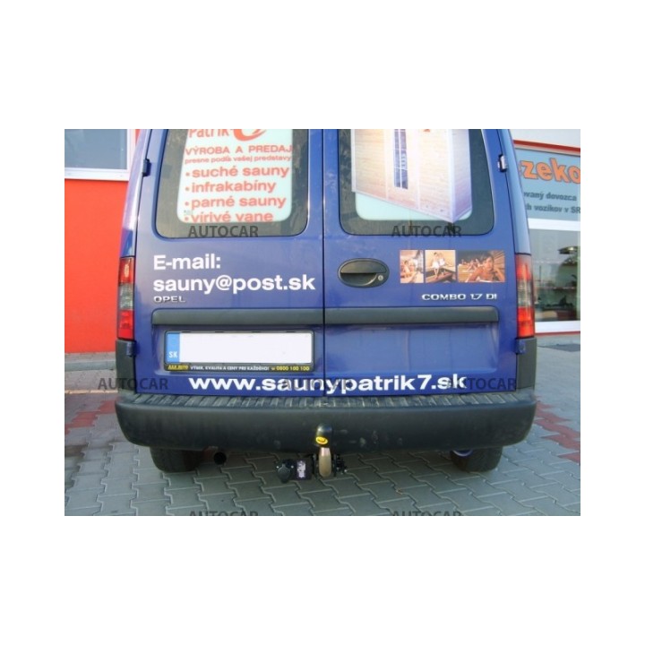 Cârlig de Remorcare, Auto-Hak, Sistem Demontabil Automat, Opel Combo Pick-up 2001 - 2012 - EDK.ro