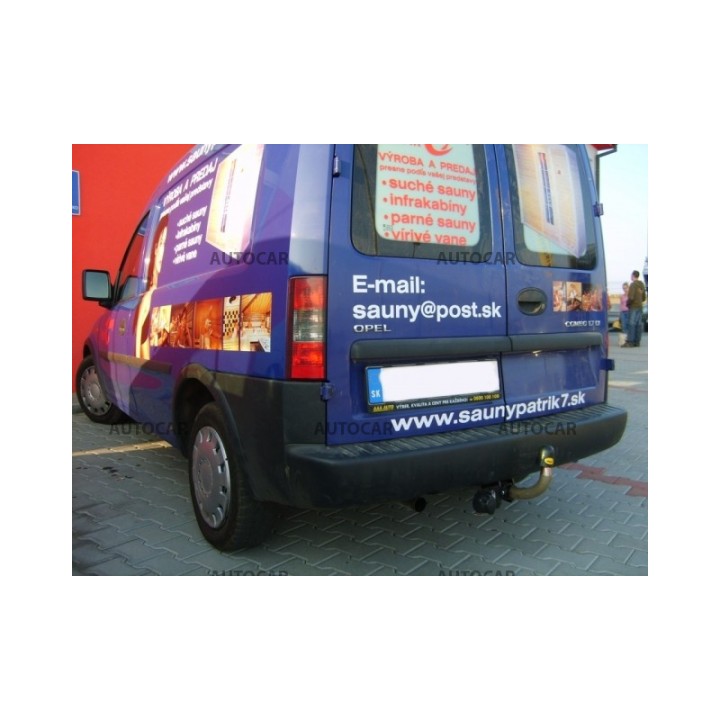 Cârlig de Remorcare, Auto-Hak, Sistem Demontabil Automat, Opel Combo Pick-up 2001 - 2012 - EDK.ro