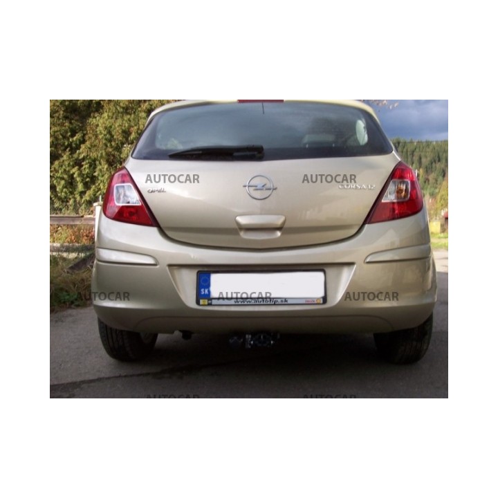 Cârlig de Remorcare, Auto-Hak, Sistem Demontabil Automat, Opel Corsa 5 Uși 2006 - 2019 - EDK.ro