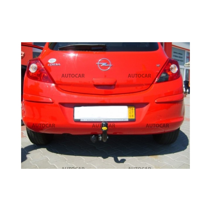 Towbar, Auto-Hak, Semi-Detachable System, Opel Corsa 5-Door 2006 - 2019 - EDK.ro