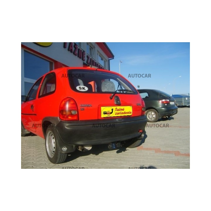 Cârlig de Remorcare, Auto-Hak, Sistem Demontabil Automat, Opel Corsa 3/5 Uși 1993 - 2000 - EDK.ro