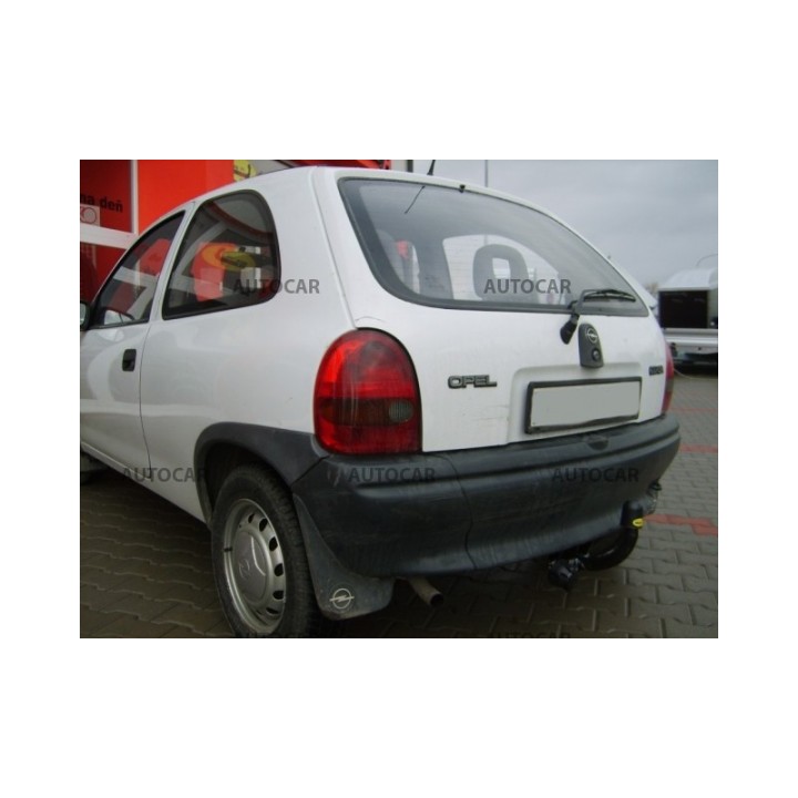 Cârlig de Remorcare, Auto-Hak, Sistem Semi-Demontabil, Opel Corsa 3/5 Uși 1993 - 2000 - EDK.ro