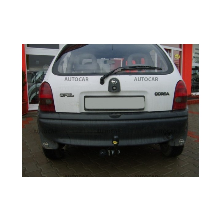 Cârlig de Remorcare, Auto-Hak, Sistem Semi-Demontabil, Opel Corsa 3/5 Uși 1993 - 2000 - EDK.ro