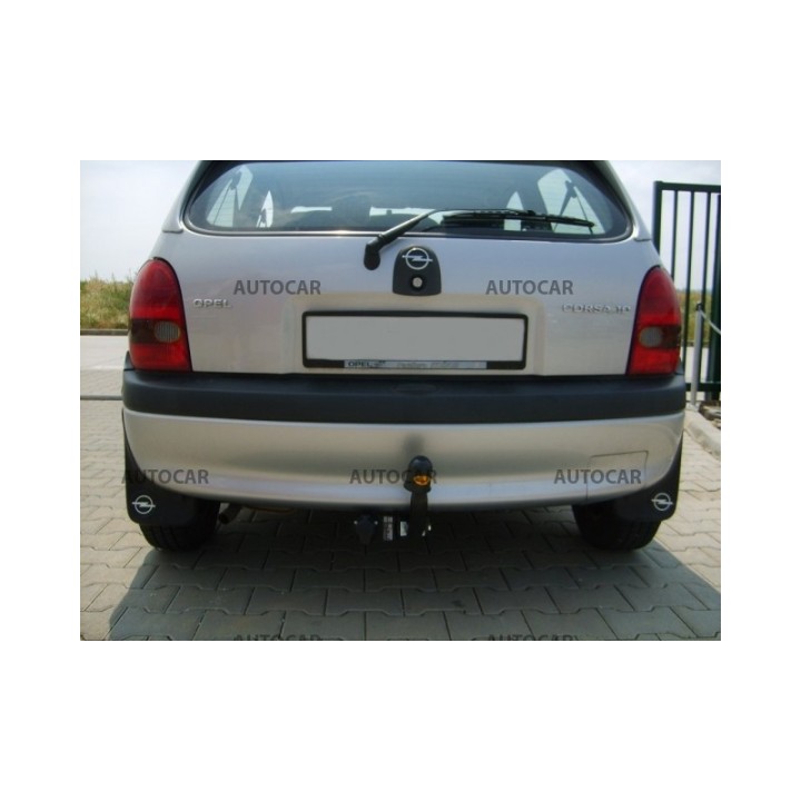 Cârlig de Remorcare, Auto-Hak, Sistem Semi-Demontabil, Opel Corsa 3/5 Uși 1993 - 2000 - EDK.ro