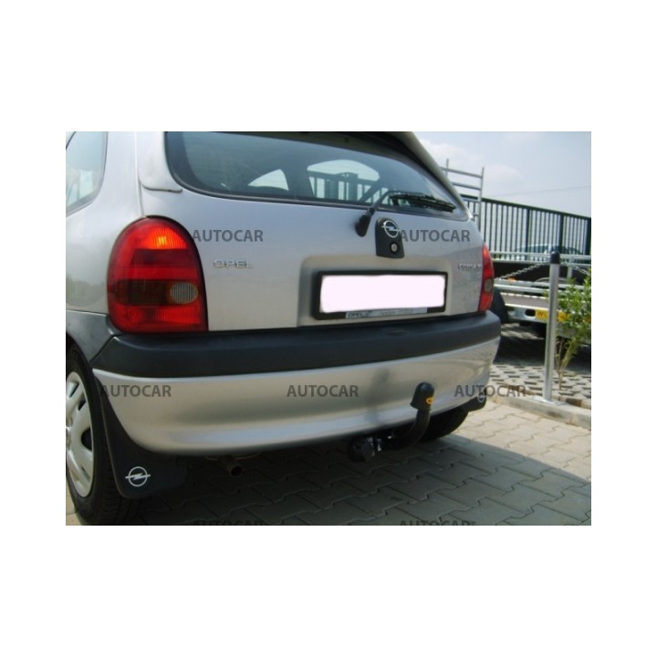 Cârlig de Remorcare, Auto-Hak, Sistem Semi-Demontabil, Opel Corsa 3/5 Uși 1993 - 2000 - EDK.ro