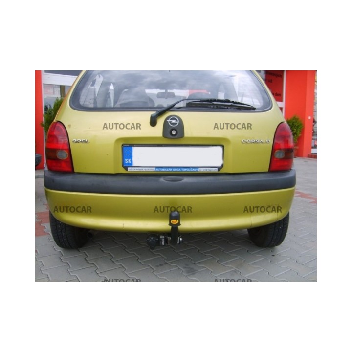 Towbar, Auto-Hak, Semi-Detachable System, Opel Corsa 3/5-Door 1993 - 2000 - EDK.ro