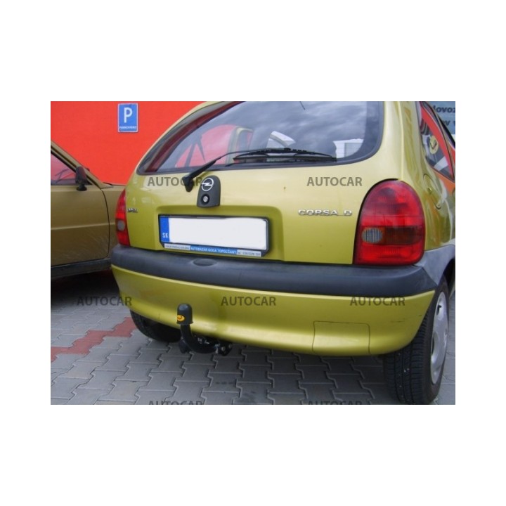 Cârlig de Remorcare, Auto-Hak, Sistem Semi-Demontabil, Opel Corsa 3/5 Uși 1993 - 2000 - EDK.ro