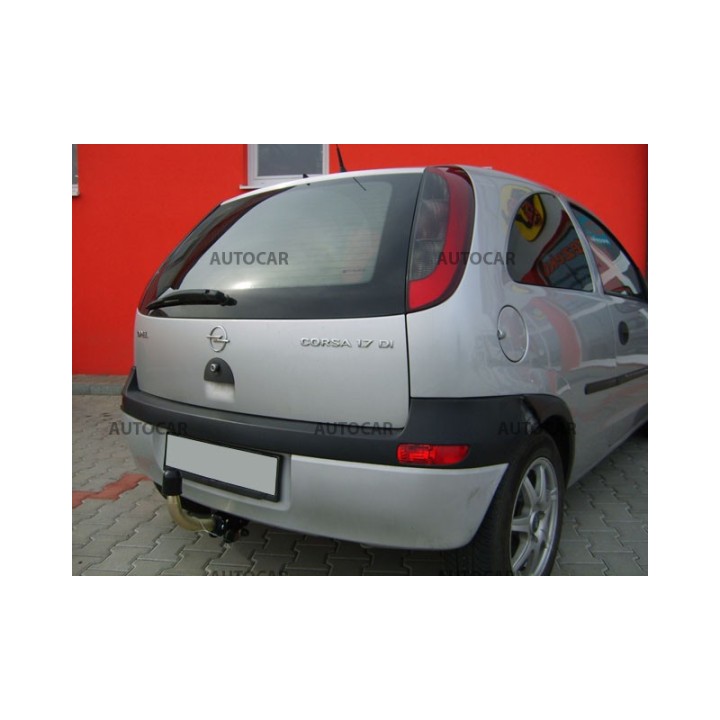 Cârlig de Remorcare, Auto-Hak, Sistem Demontabil Automat, Opel Corsa 3/5 Uși 2001 - 2006 - EDK.ro